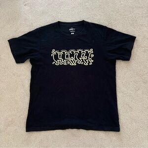 keith haring graphic t shirt